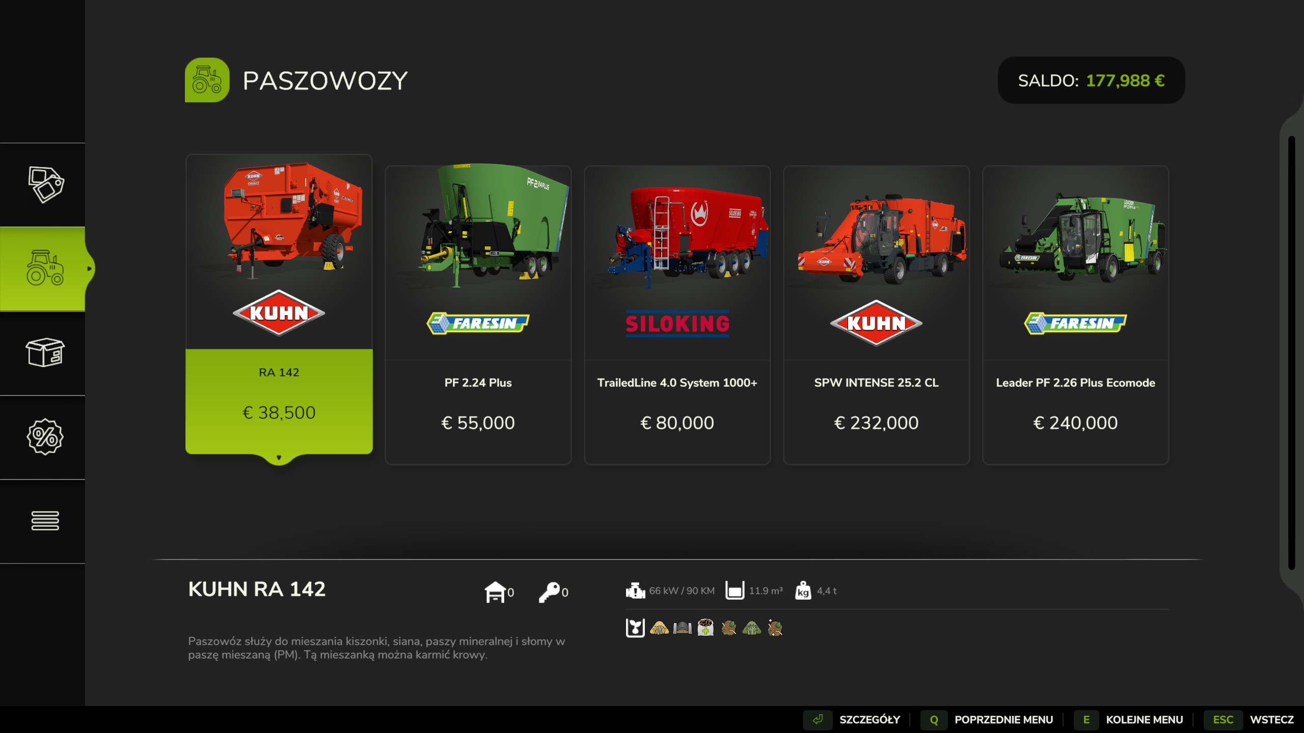 Farming Simulator 25 - Pasza mieszana (TMR), jak stworzyć najlepszy pokarm dla zwierząt?